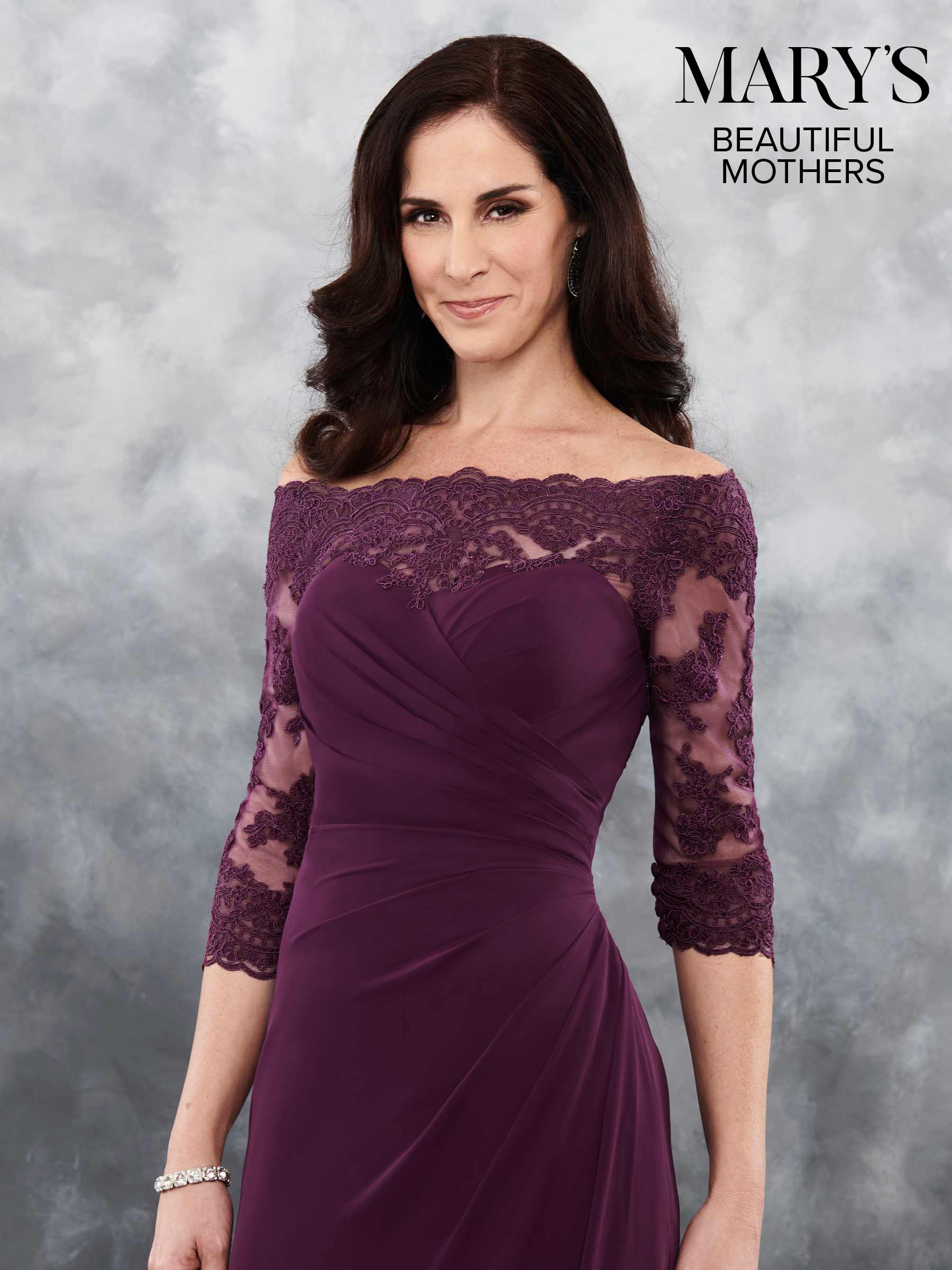 Aubergine Mother of the Bride Dresses